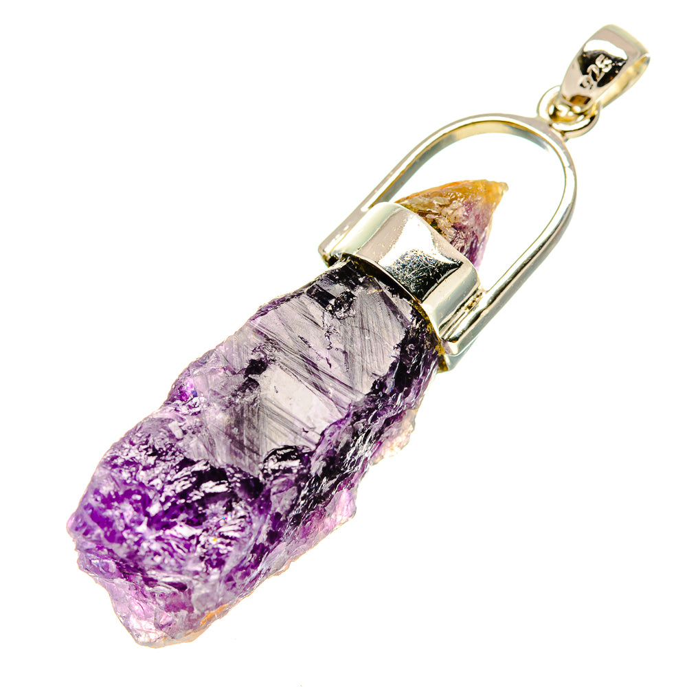 Amethyst Stalactite Pendants handcrafted by Anasilvercos - PD754785