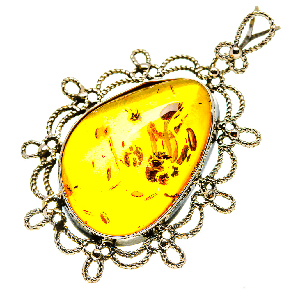 Baltic Amber Pendants handcrafted by Anasilvercos - PD754801