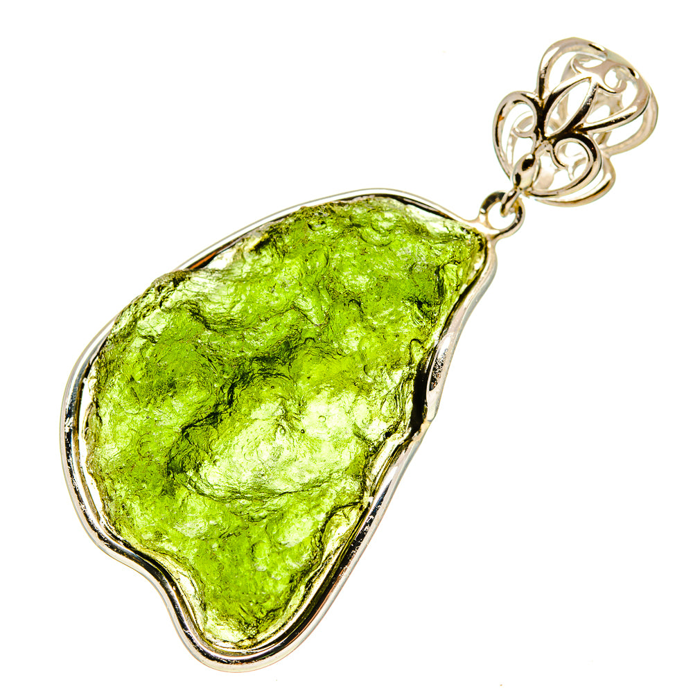 Czech Moldavite Pendants handcrafted by Anasilvercos - PD754802