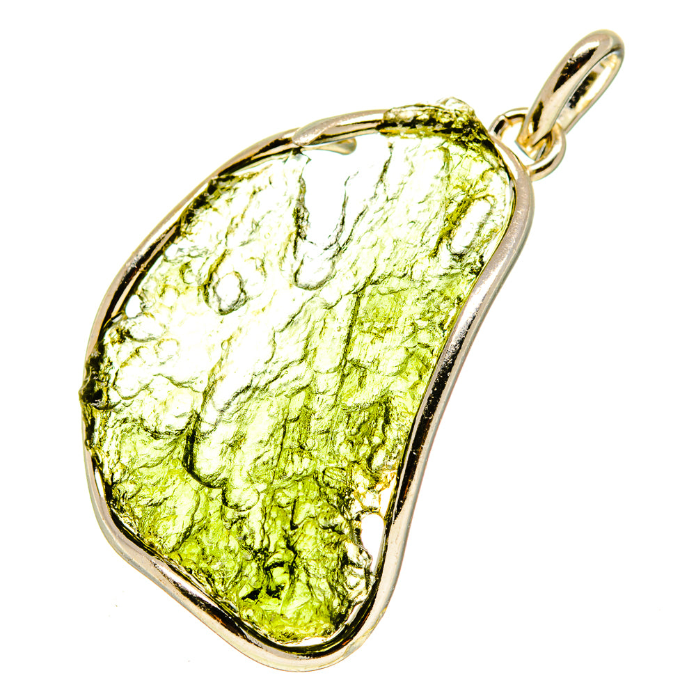 Czech Moldavite Pendants handcrafted by Anasilvercos - PD754818