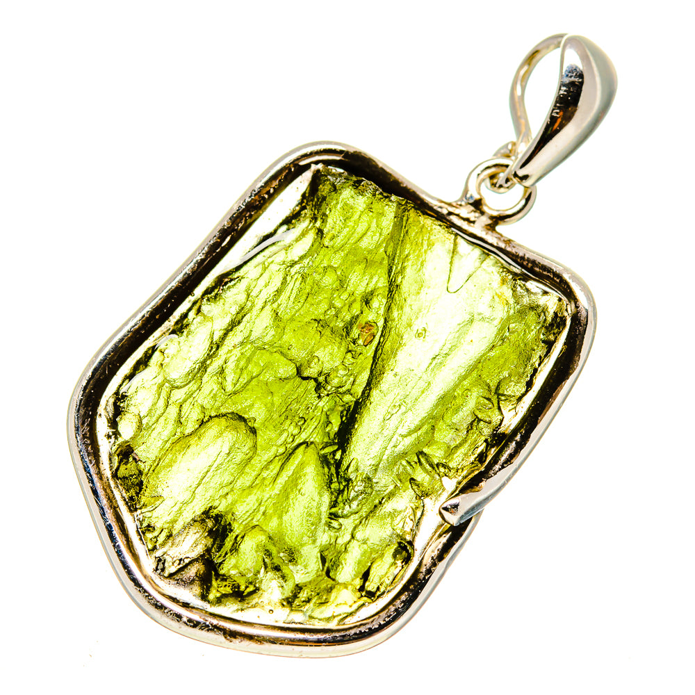 Czech Moldavite Pendants handcrafted by Anasilvercos - PD754819