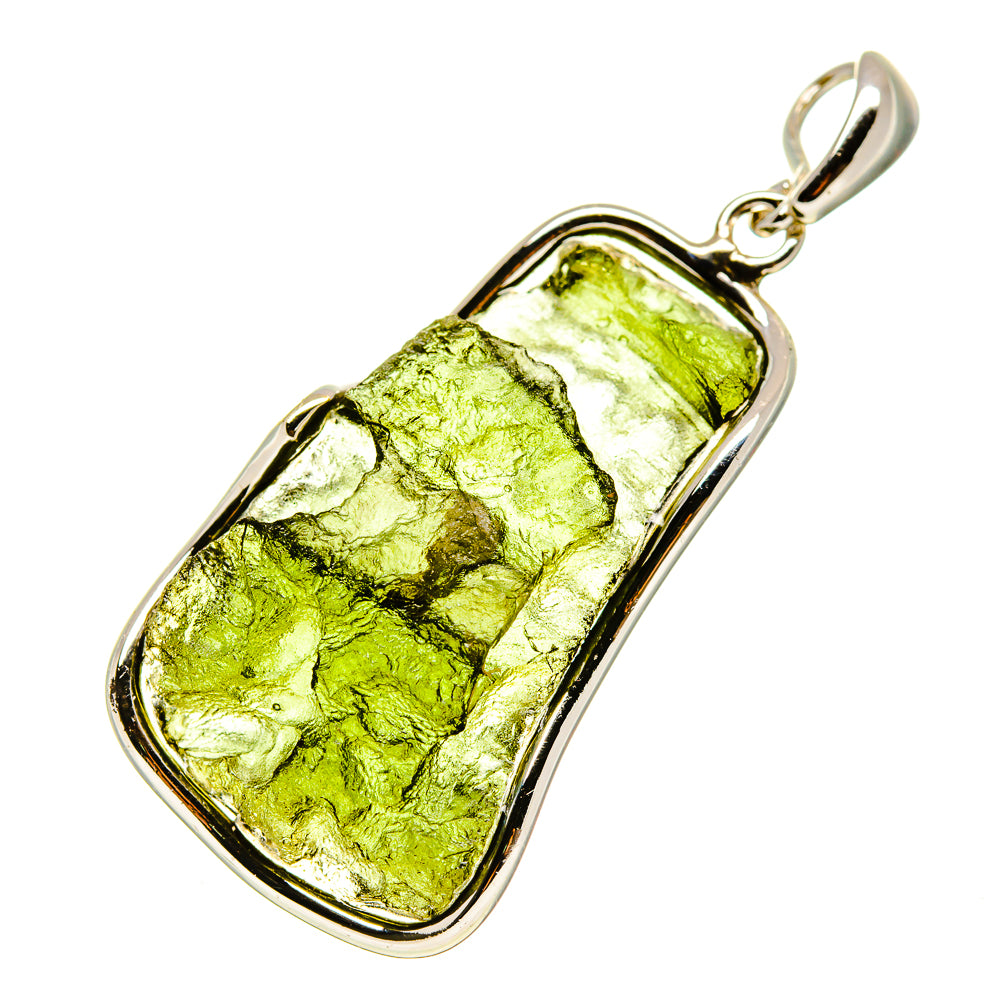 Czech Moldavite Pendants handcrafted by Anasilvercos - PD754820