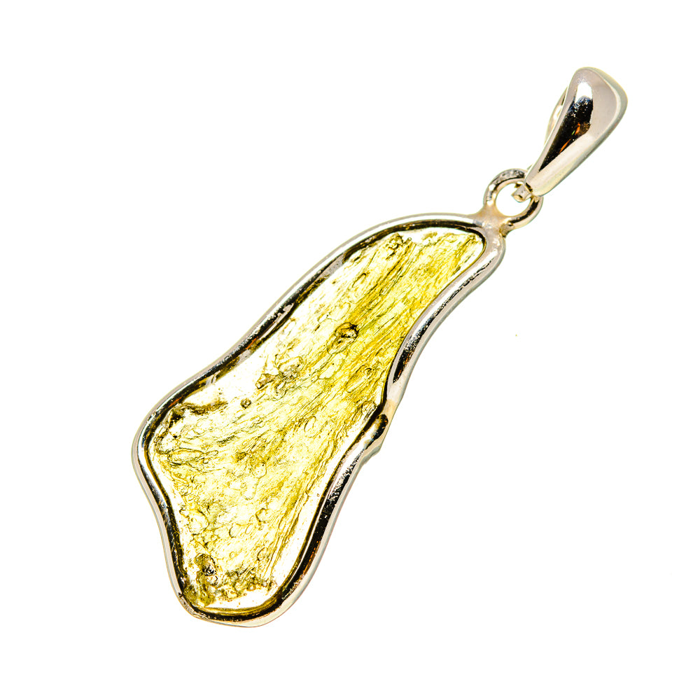 Czech Moldavite Pendants handcrafted by Anasilvercos - PD754821