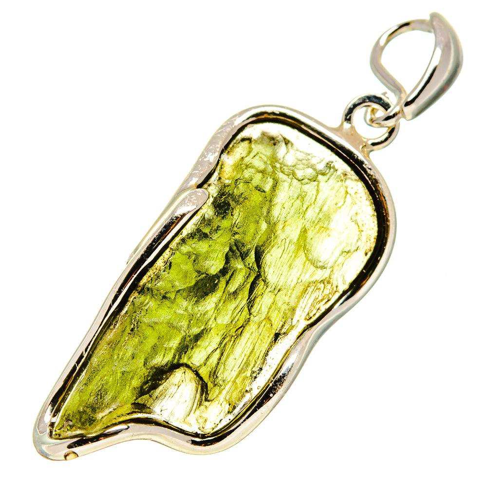 Czech Moldavite Pendants handcrafted by Anasilvercos - PD754823