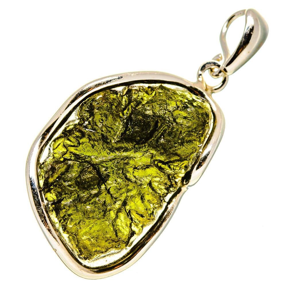 Czech Moldavite Pendants handcrafted by Anasilvercos - PD754826
