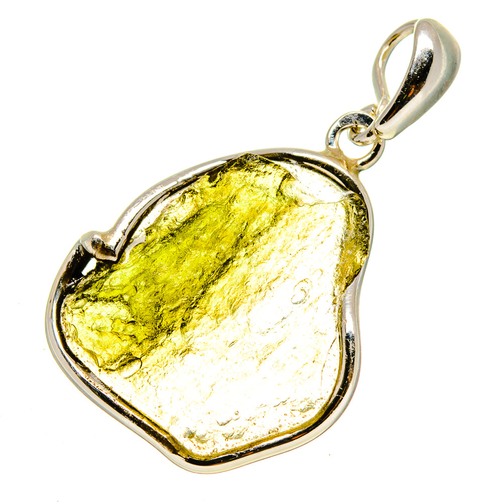 Czech Moldavite Pendants handcrafted by Anasilvercos - PD754835