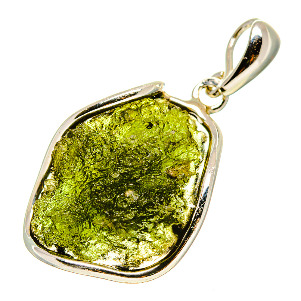 Czech Moldavite Pendants handcrafted by Anasilvercos - PD754837