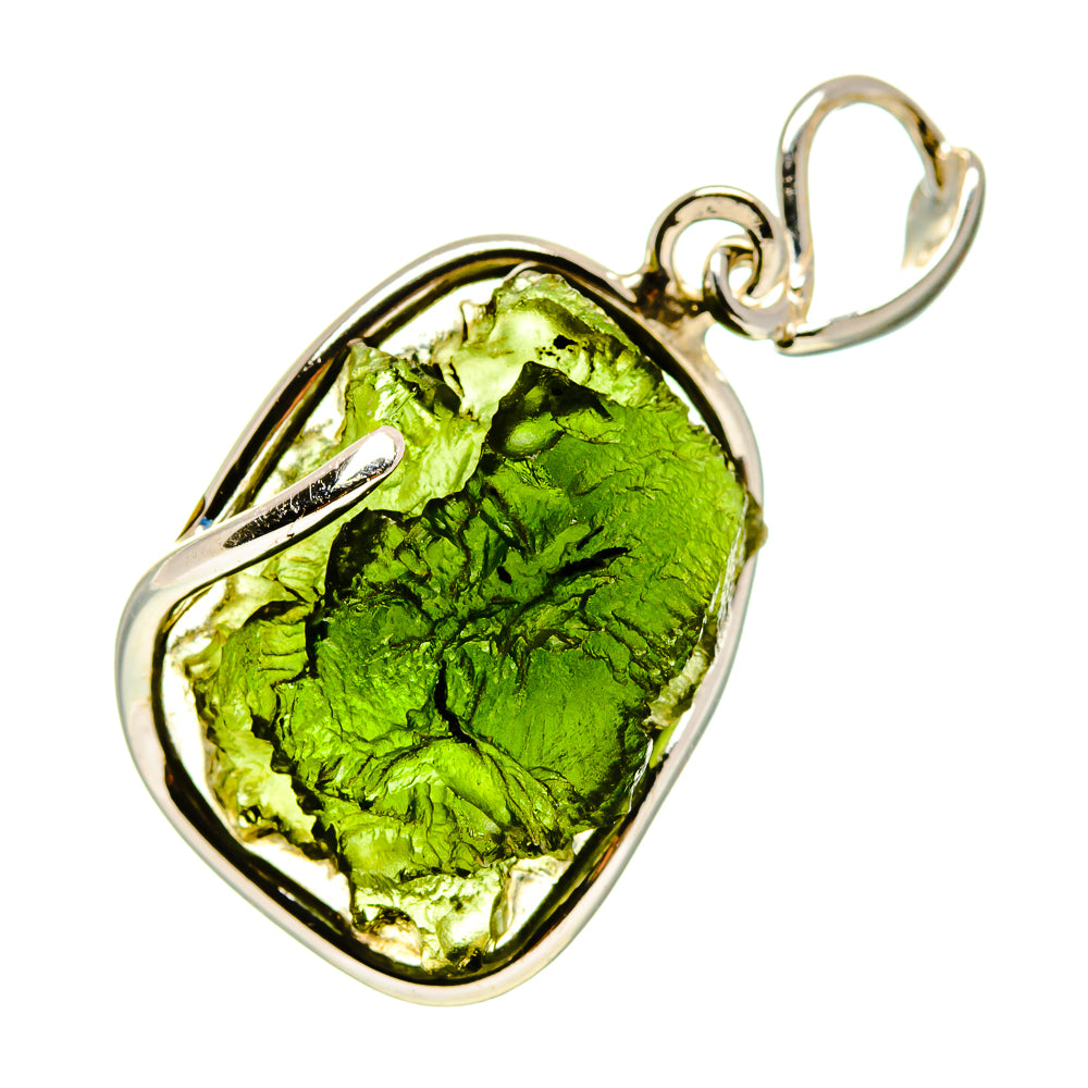 Czech Moldavite Pendants handcrafted by Anasilvercos - PD754840