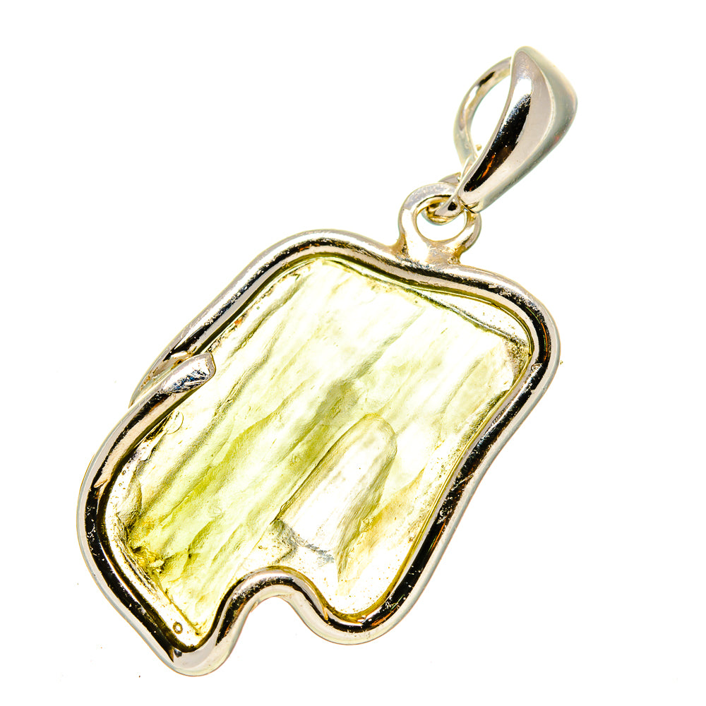 Czech Moldavite Pendants handcrafted by Anasilvercos - PD754841