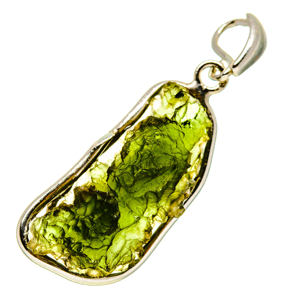Czech Moldavite Pendants handcrafted by Anasilvercos - PD754849