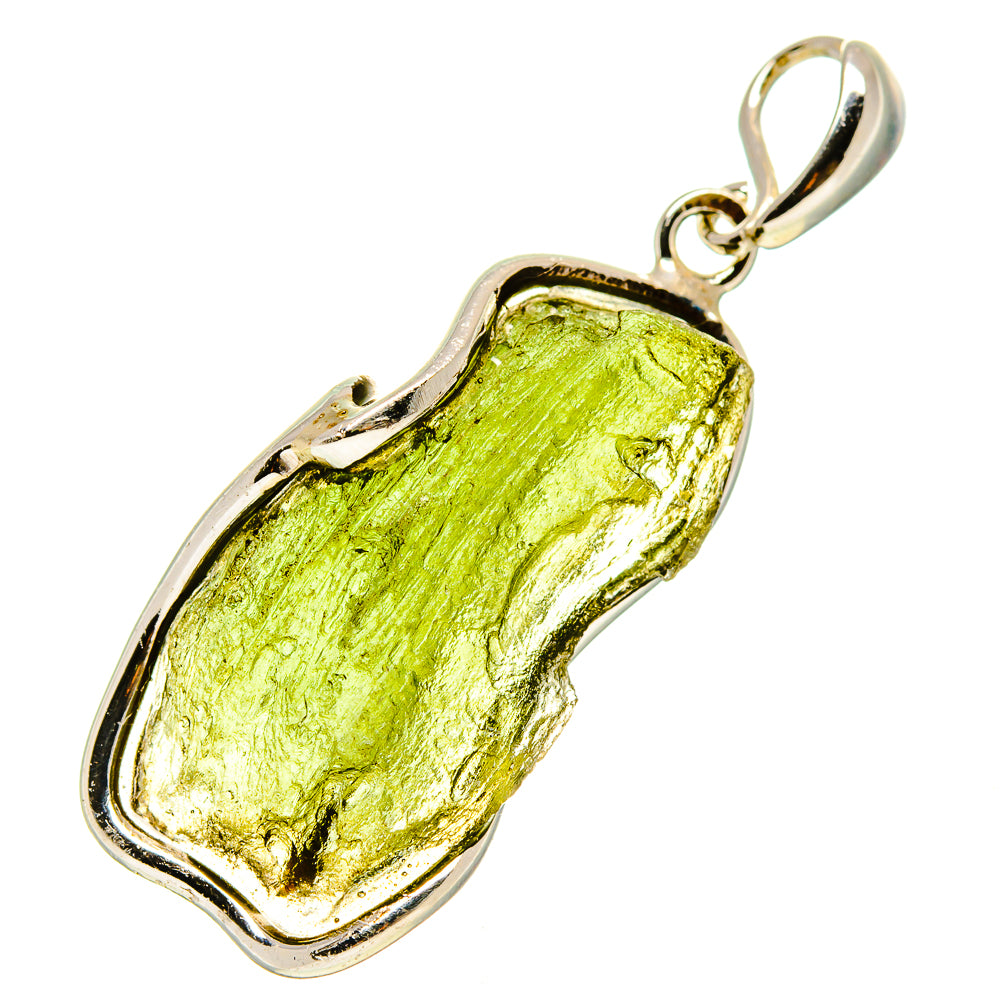 Czech Moldavite Pendants handcrafted by Anasilvercos - PD754852