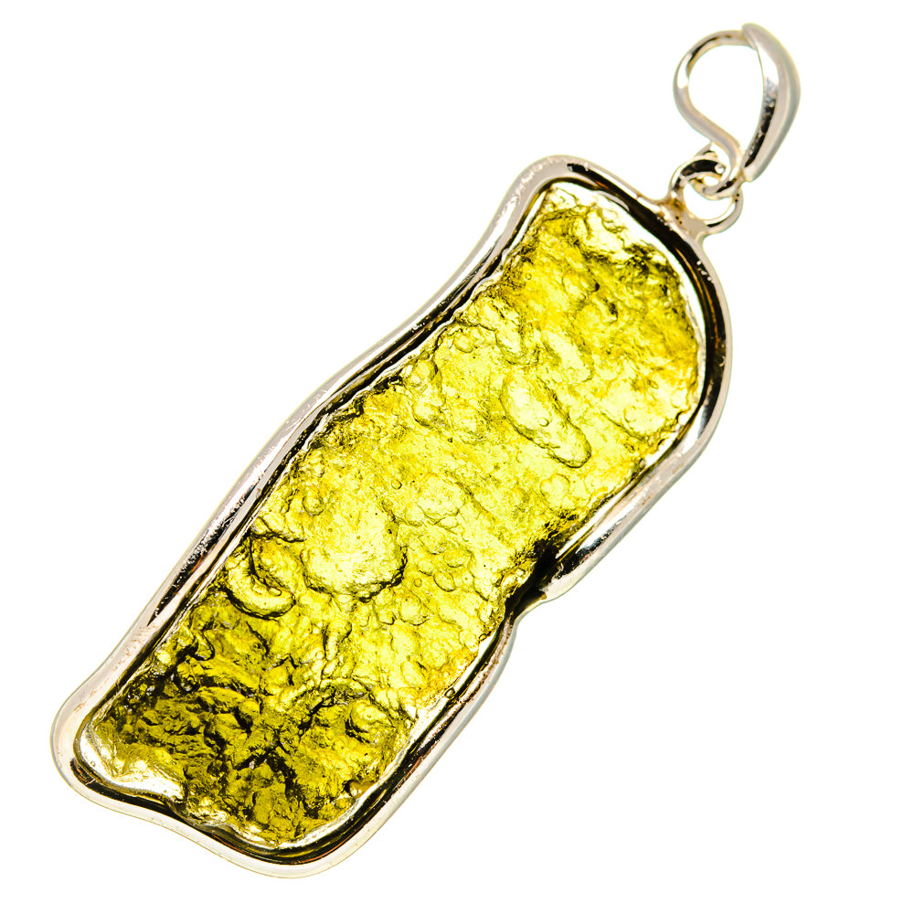Czech Moldavite Pendants handcrafted by Anasilvercos - PD754864
