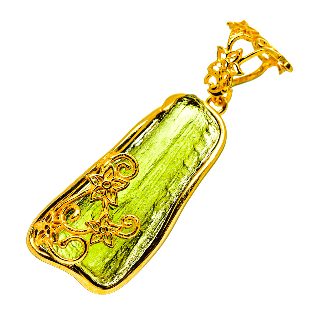 Czech Moldavite Pendants handcrafted by Anasilvercos - PD754867