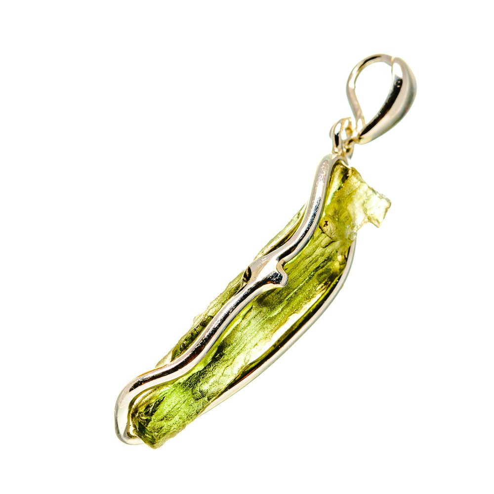 Czech Moldavite Pendants handcrafted by Anasilvercos - PD754868