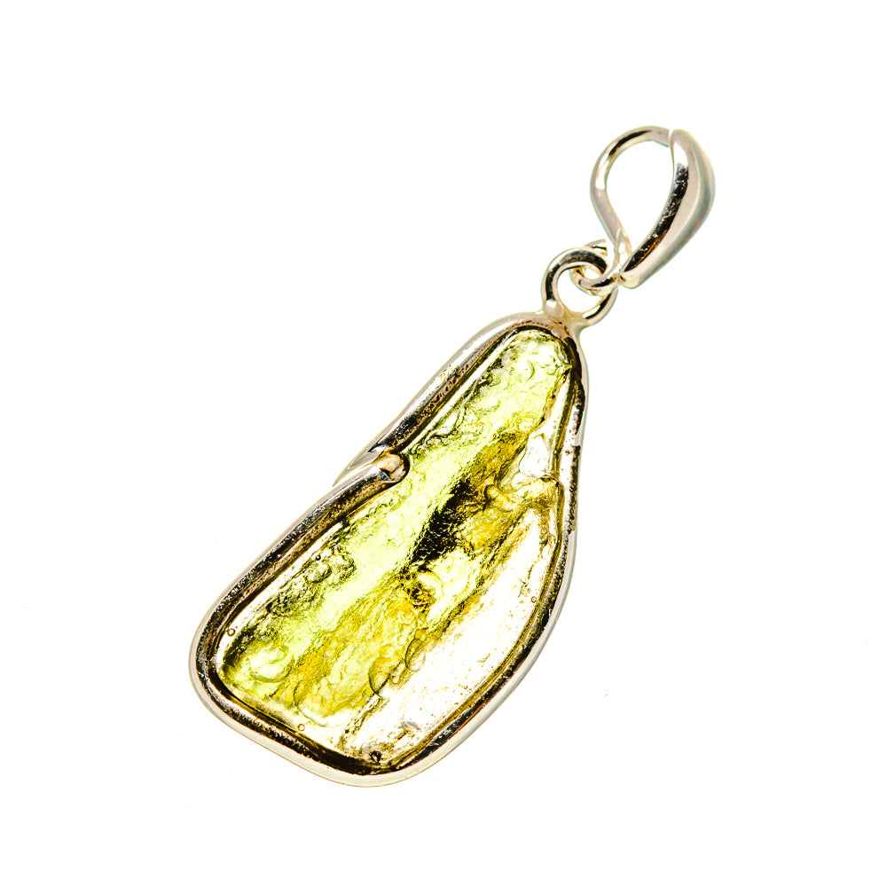 Czech Moldavite Pendants handcrafted by Anasilvercos - PD754871