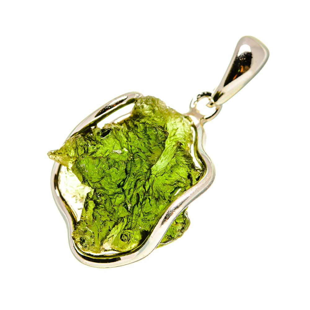 Czech Moldavite Pendants handcrafted by Anasilvercos - PD754876