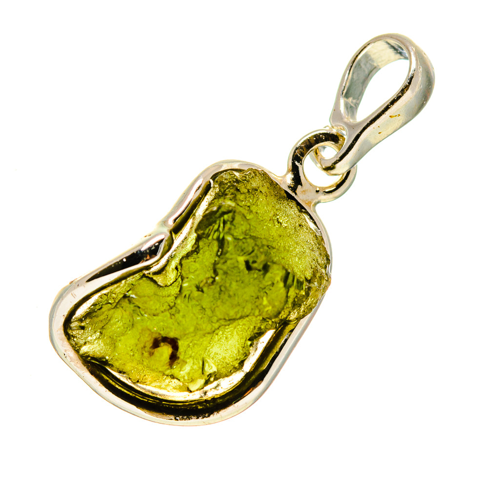 Czech Moldavite Pendants handcrafted by Anasilvercos - PD754880