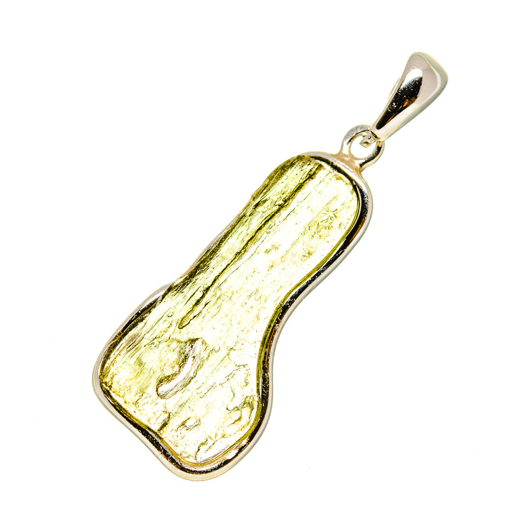 Czech Moldavite Pendants handcrafted by Anasilvercos - PD754882