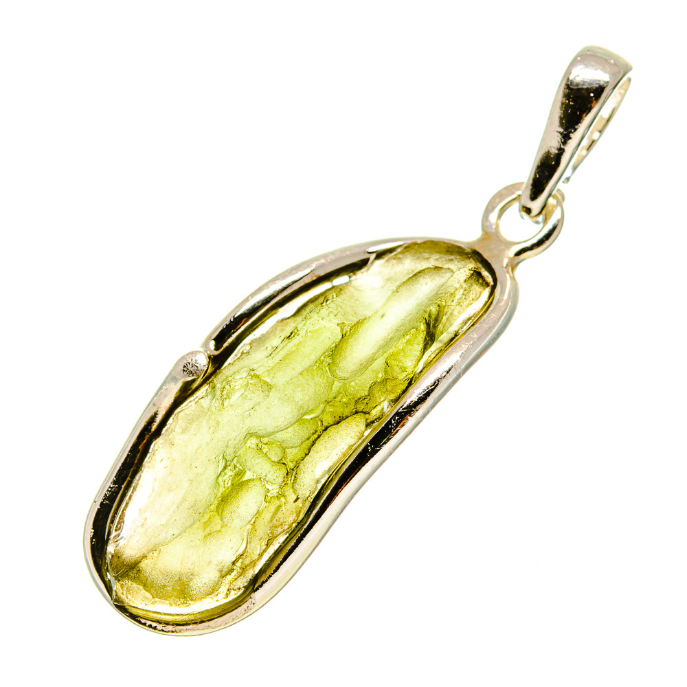 Czech Moldavite Pendants handcrafted by Anasilvercos - PD754883
