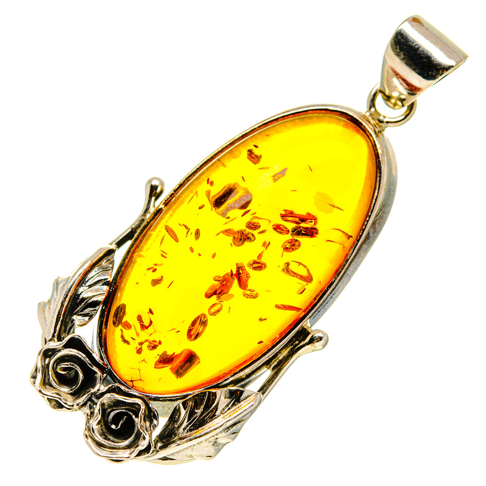 Baltic Amber Pendants handcrafted by Anasilvercos - PD754904