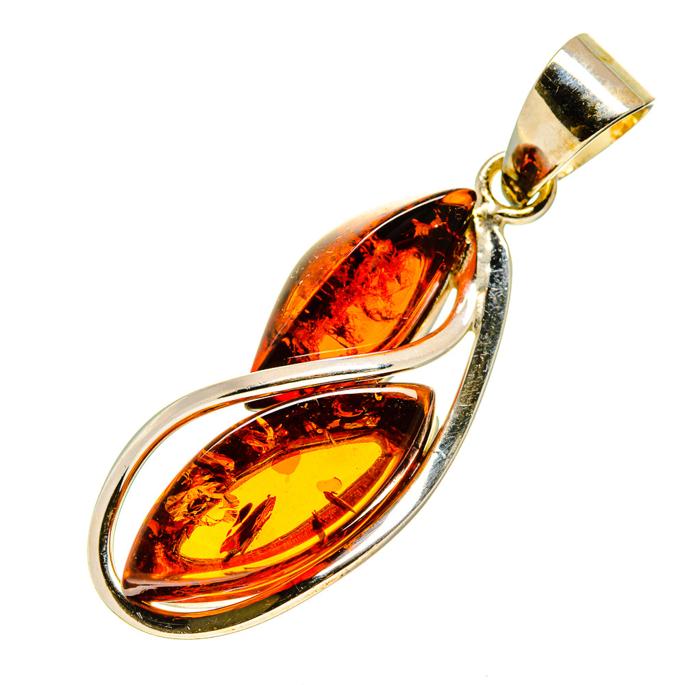 Baltic Amber Pendants handcrafted by Anasilvercos - PD754921