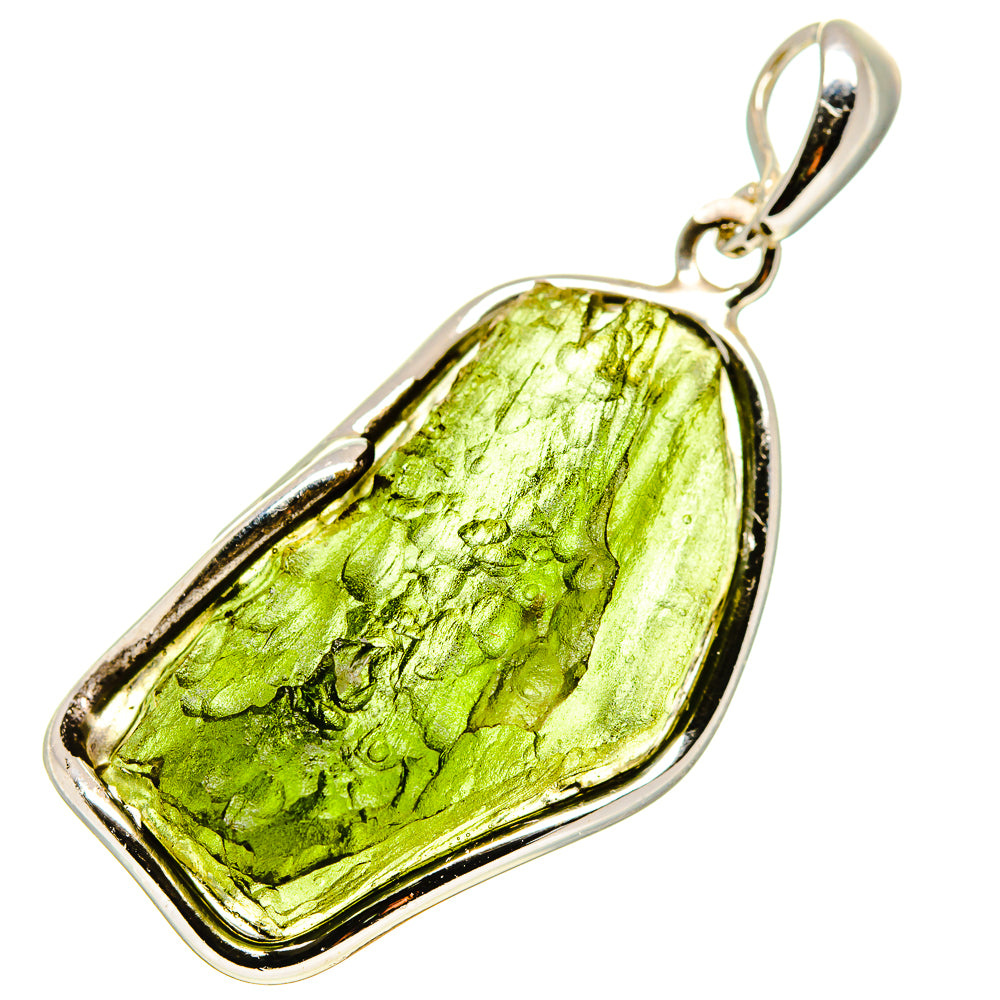 Czech Moldavite Pendants handcrafted by Anasilvercos - PD754938