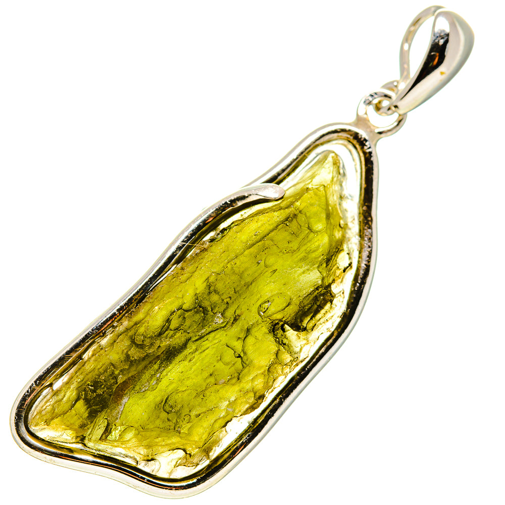 Czech Moldavite Pendants handcrafted by Anasilvercos - PD754939