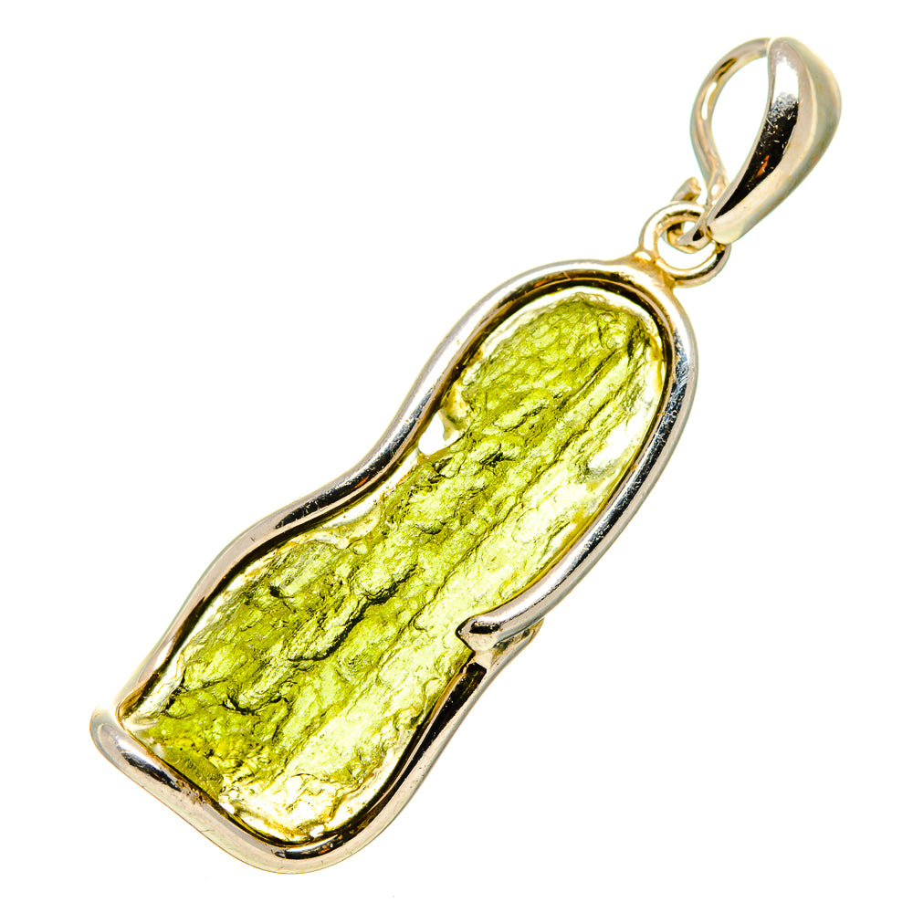 Czech Moldavite Pendants handcrafted by Anasilvercos - PD754944
