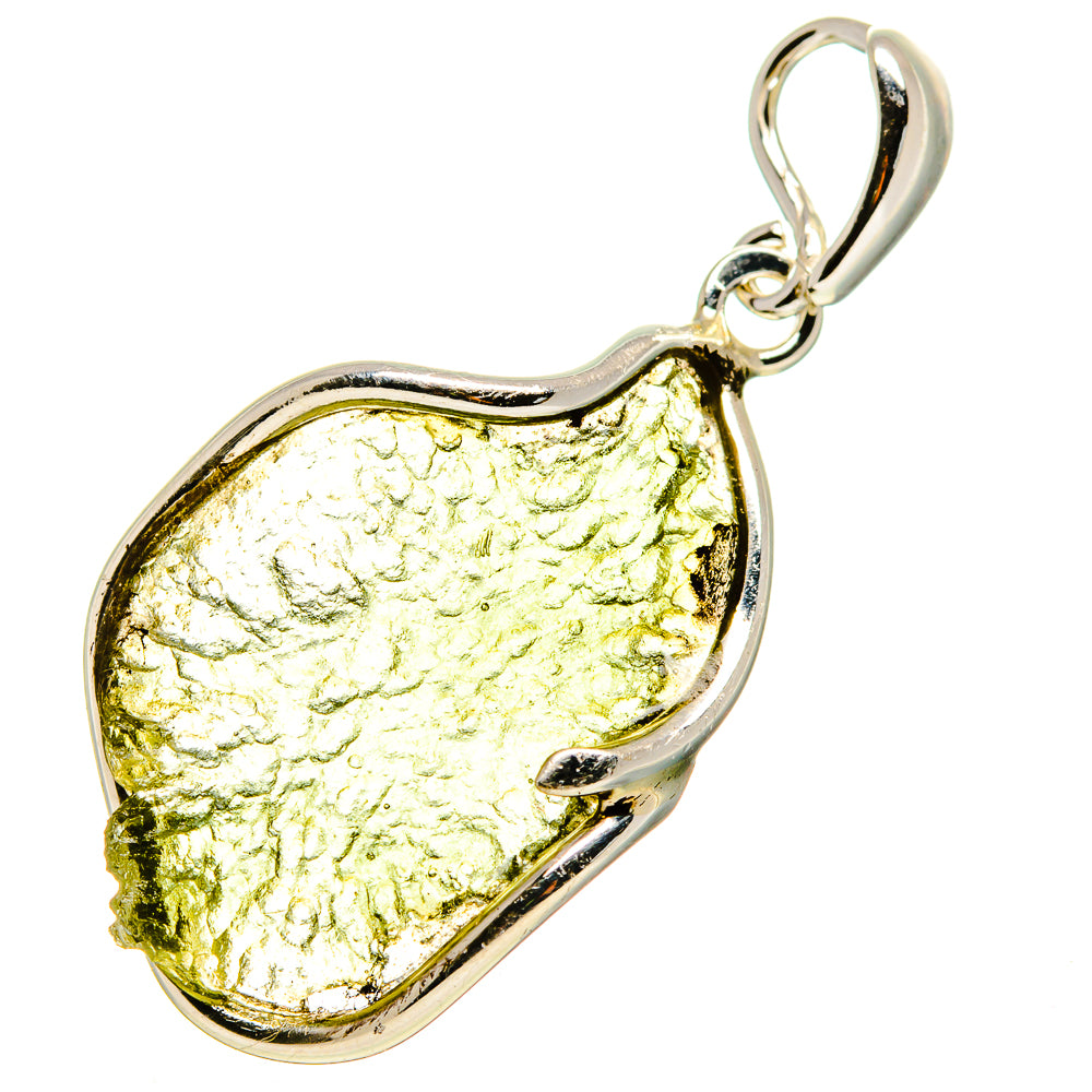 Czech Moldavite Pendants handcrafted by Anasilvercos - PD754947