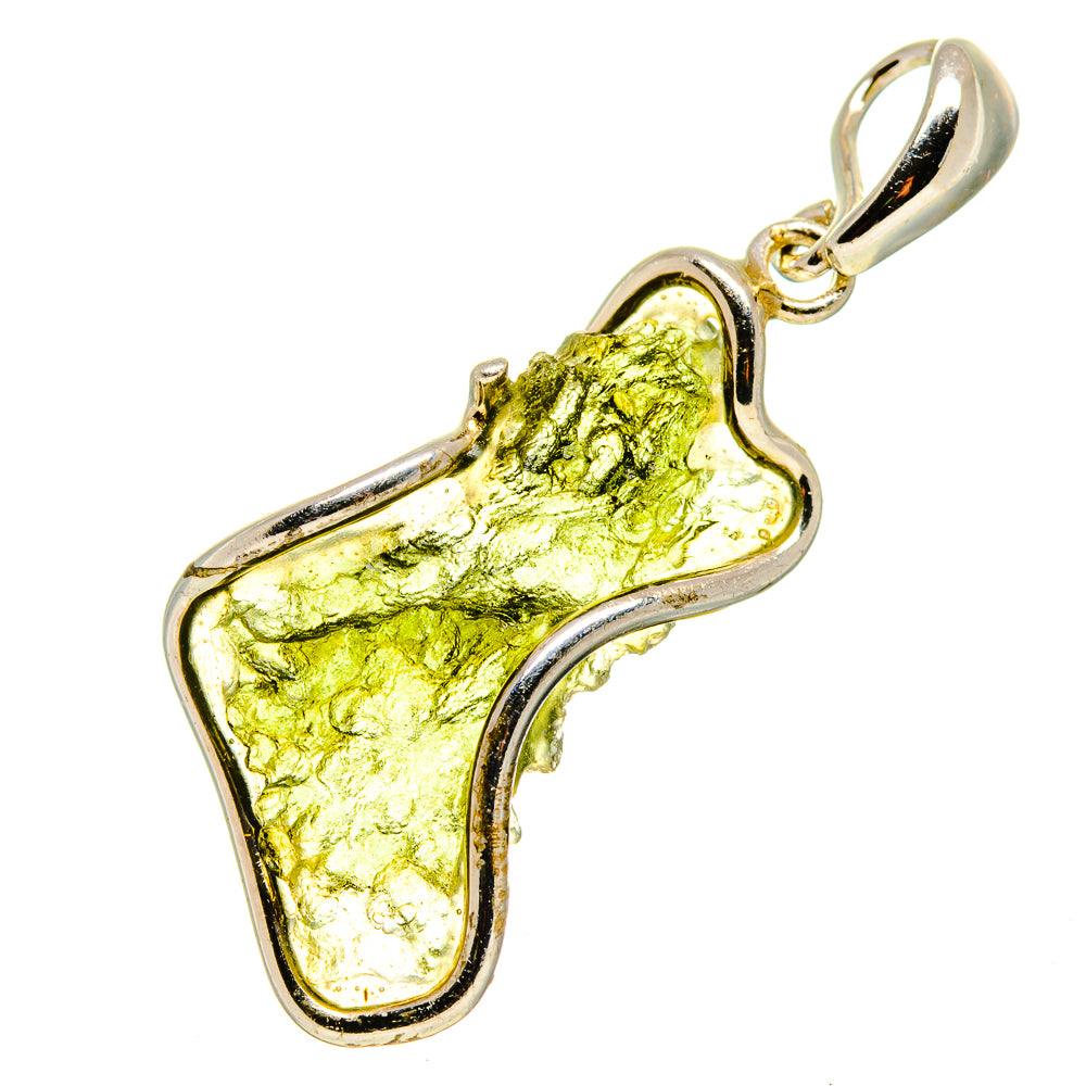 Czech Moldavite Pendants handcrafted by Anasilvercos - PD754948