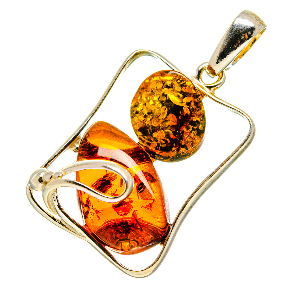 Baltic Amber Pendants handcrafted by Anasilvercos - PD754952