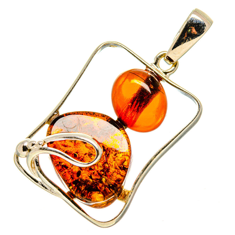 Baltic Amber Pendants handcrafted by Anasilvercos - PD754953