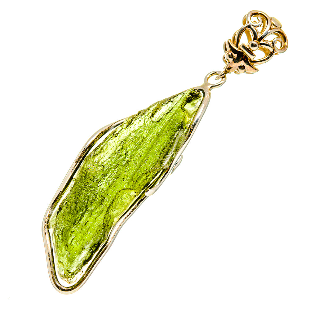 Czech Moldavite Pendants handcrafted by Anasilvercos - PD754966
