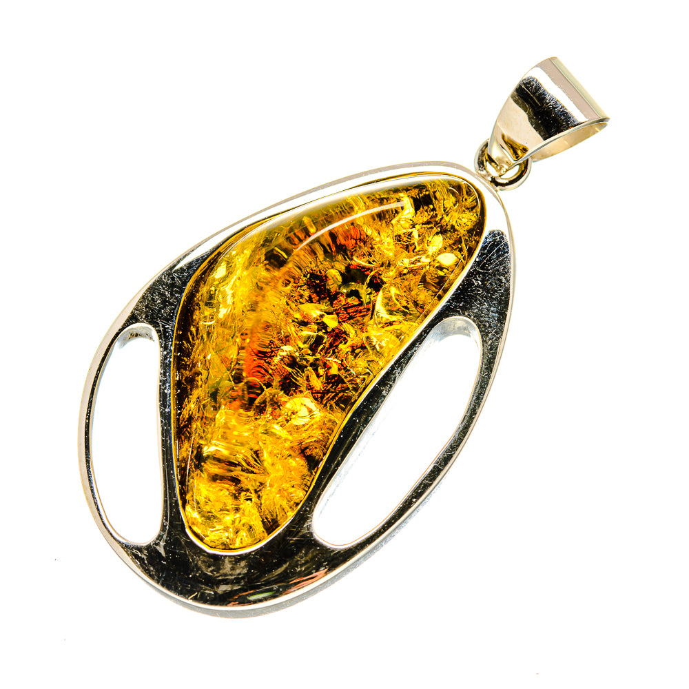 Baltic Amber Pendants handcrafted by Anasilvercos - PD754968