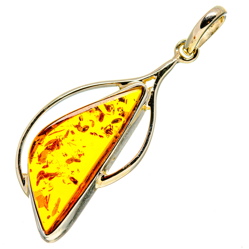 Baltic Amber Pendants handcrafted by Anasilvercos - PD754994