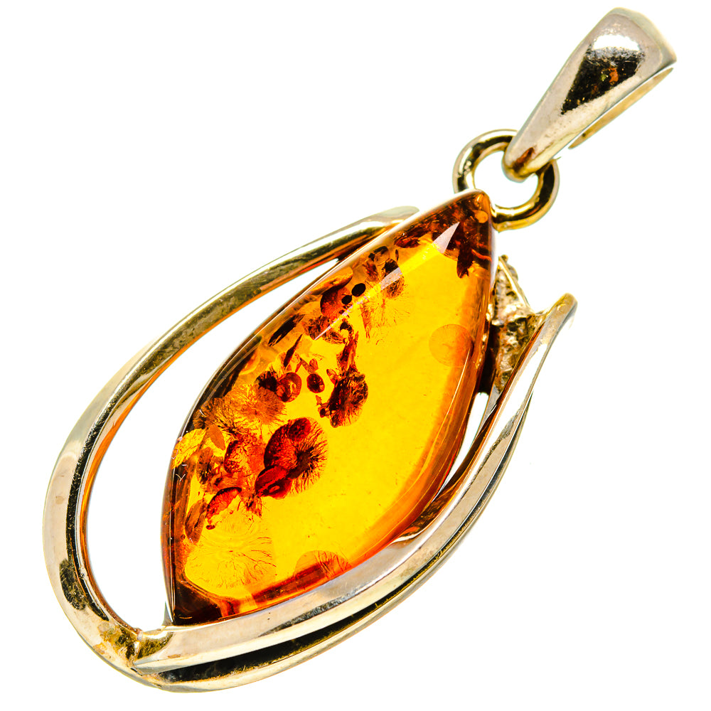 Baltic Amber Pendants handcrafted by Anasilvercos - PD755000