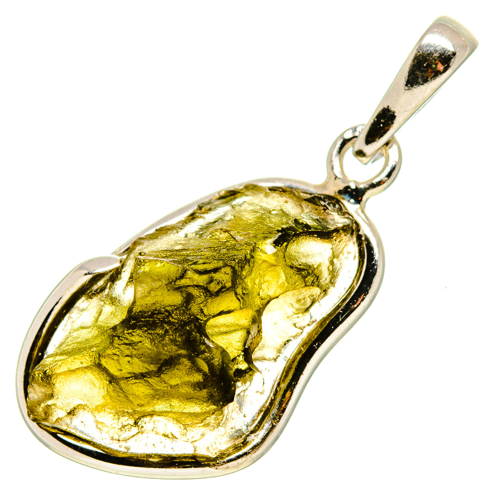 Czech Moldavite Pendants handcrafted by Anasilvercos - PD755005