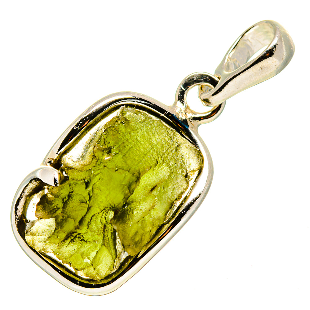 Czech Moldavite Pendants handcrafted by Anasilvercos - PD755006