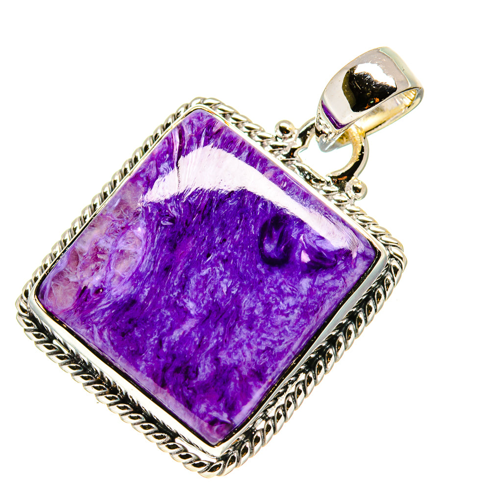 Charoite Pendants handcrafted by Anasilvercos - PD755022