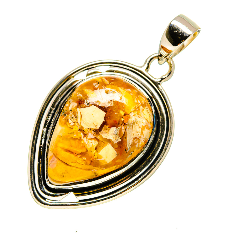 Brecciated Mookaite Pendants handcrafted by Anasilvercos - PD755024