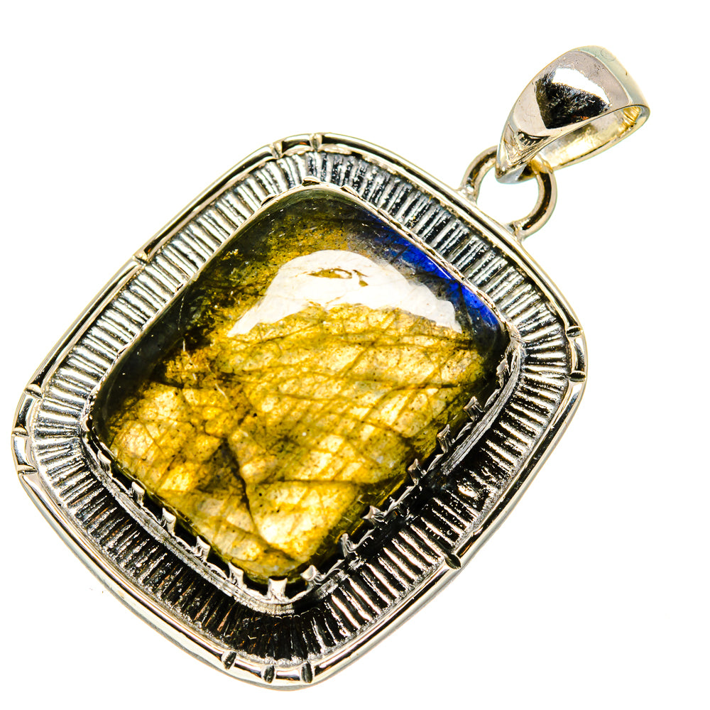 Labradorite Pendants handcrafted by Anasilvercos - PD755029