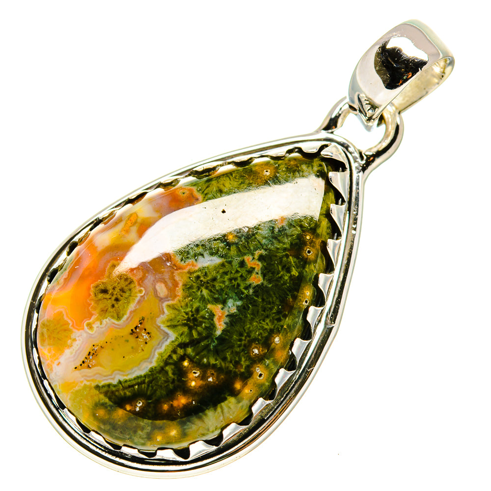 Ocean Jasper Pendants handcrafted by Anasilvercos - PD755042