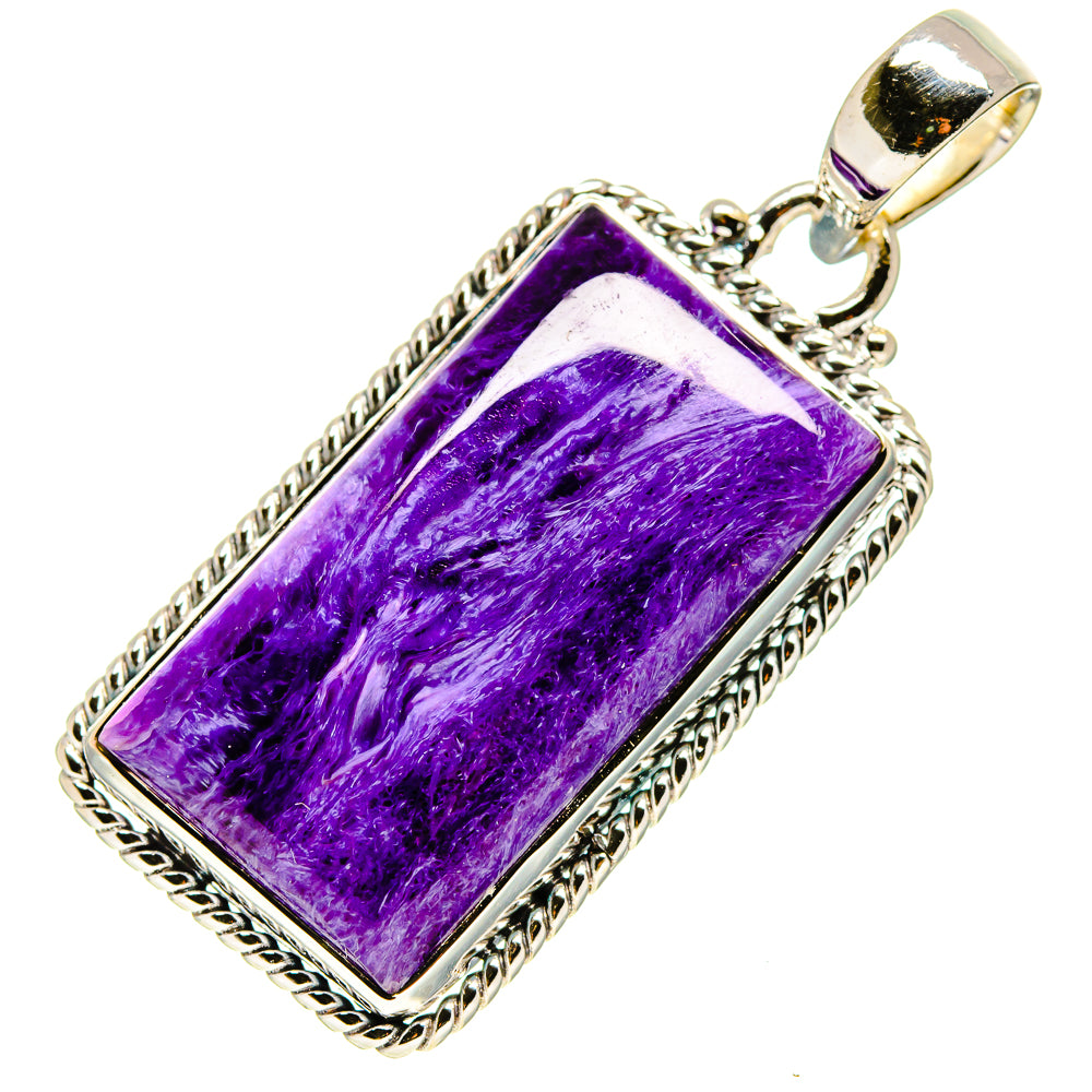 Charoite Pendants handcrafted by Anasilvercos - PD755043