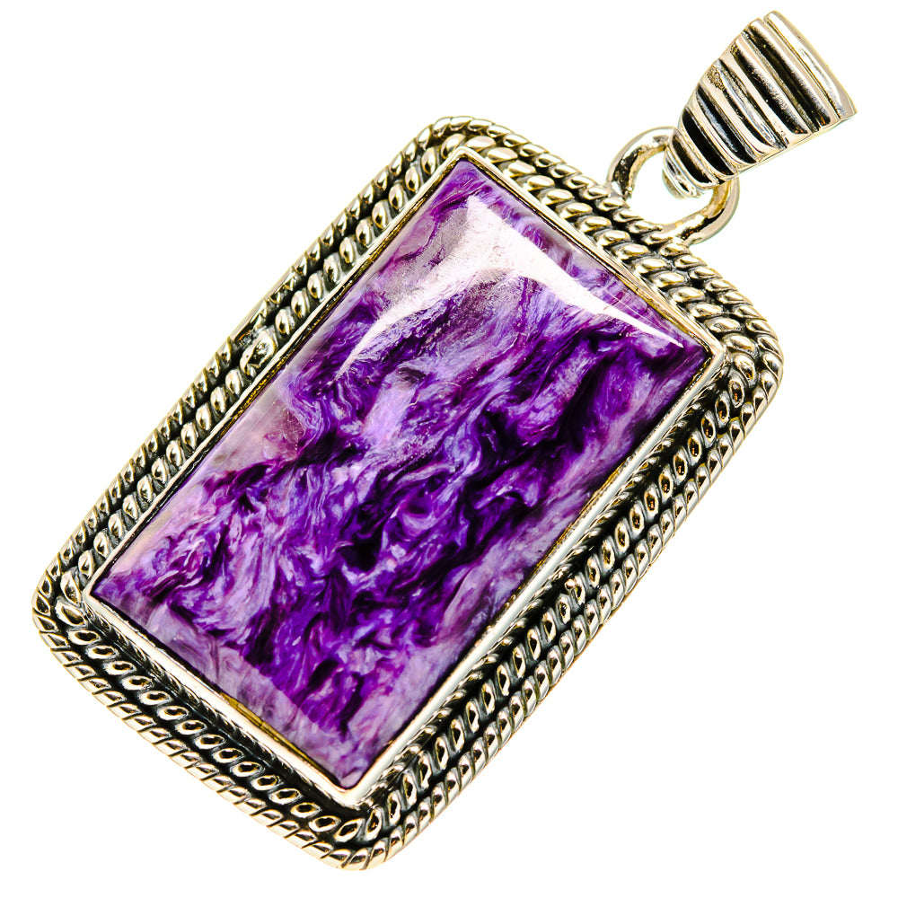 Charoite Pendants handcrafted by Anasilvercos - PD755047