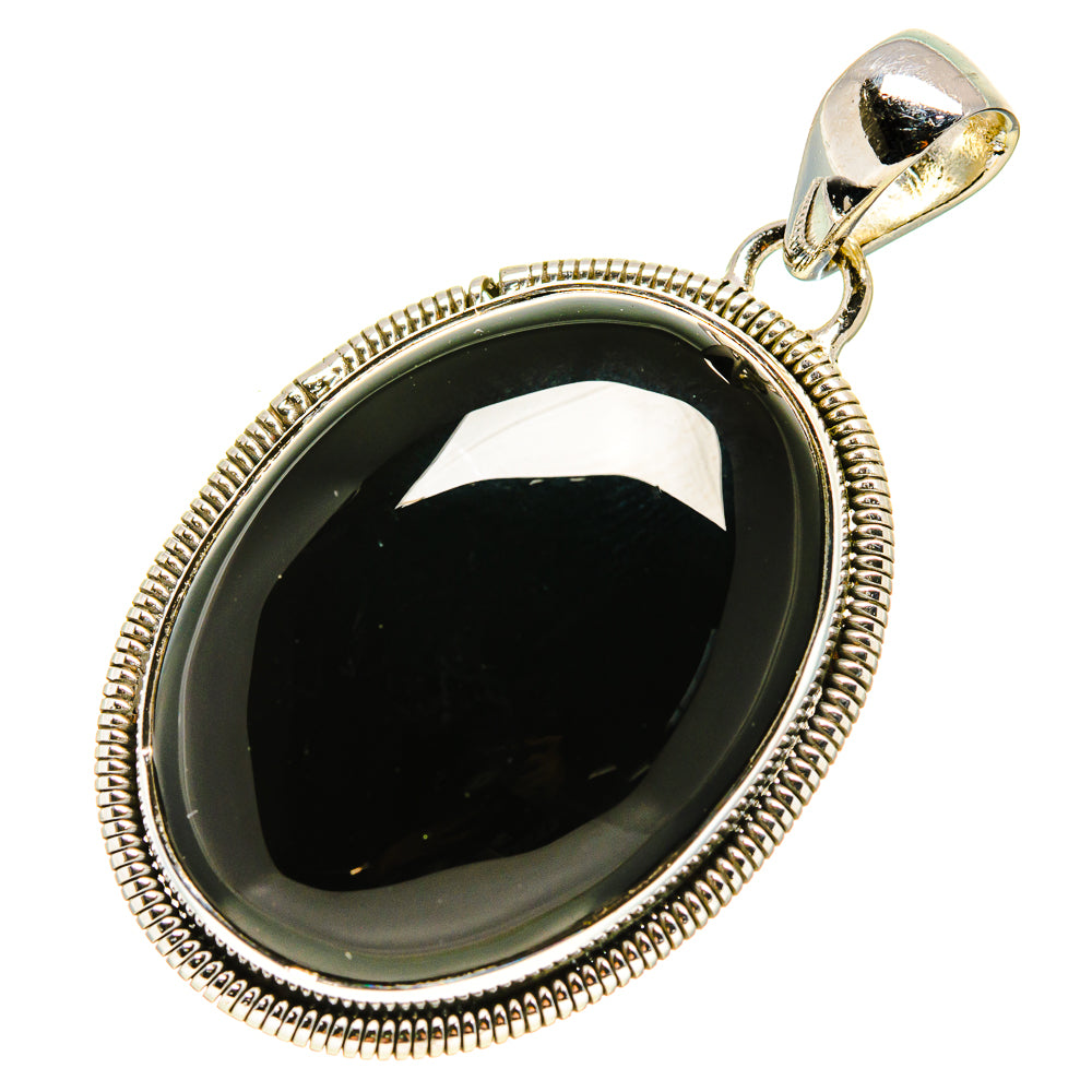 Black Onyx Pendants handcrafted by Anasilvercos - PD755049