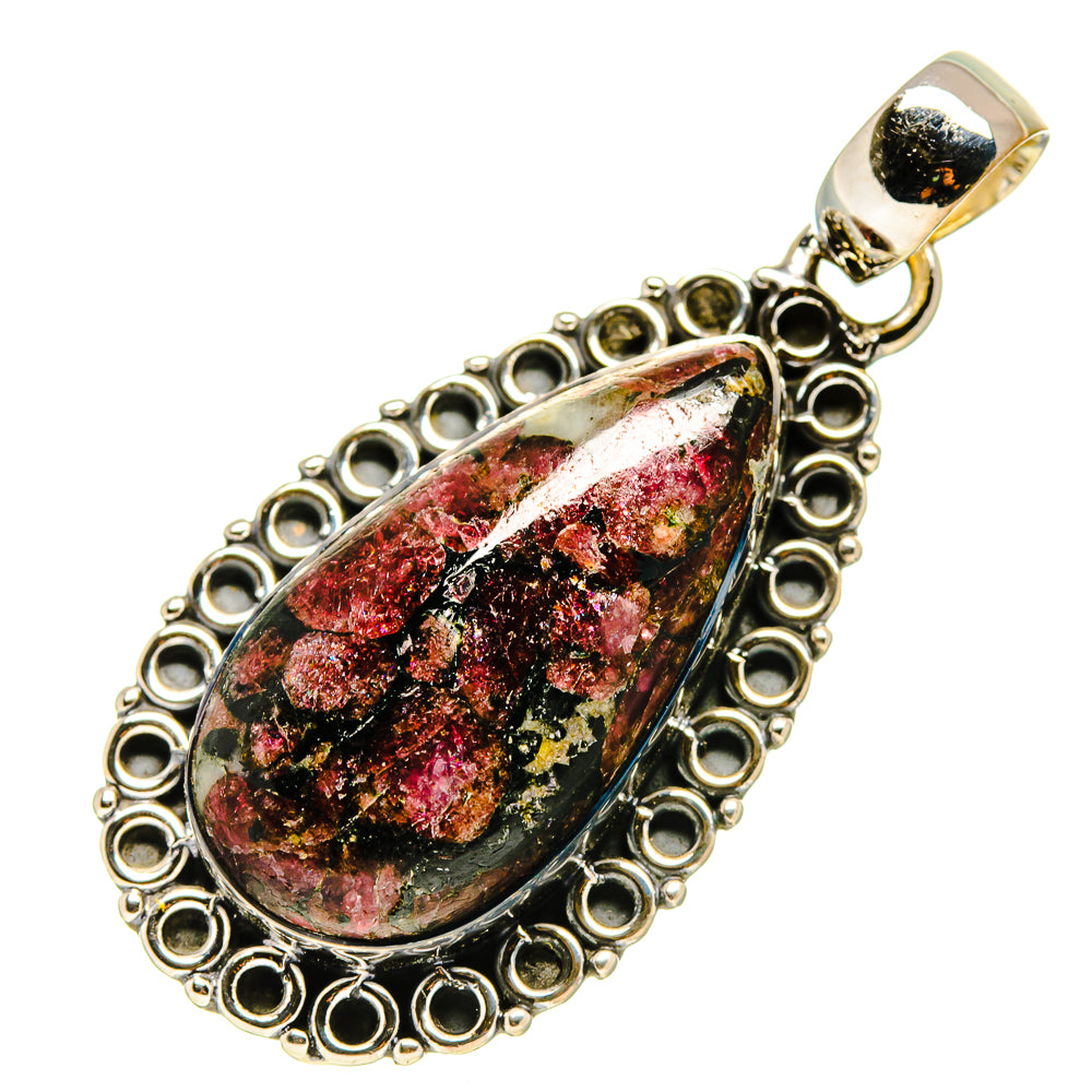 Russian Eudialyte Pendants handcrafted by Anasilvercos - PD755051