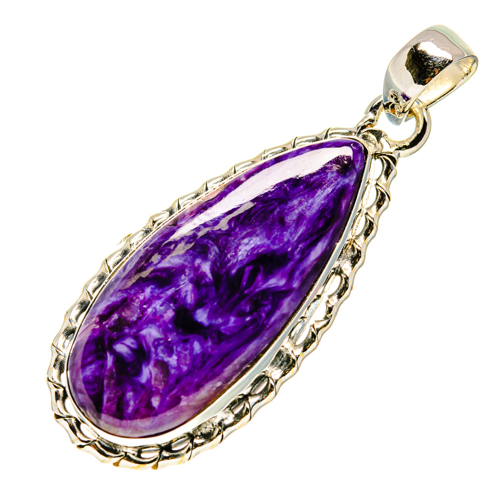 Charoite Pendants handcrafted by Anasilvercos - PD755056