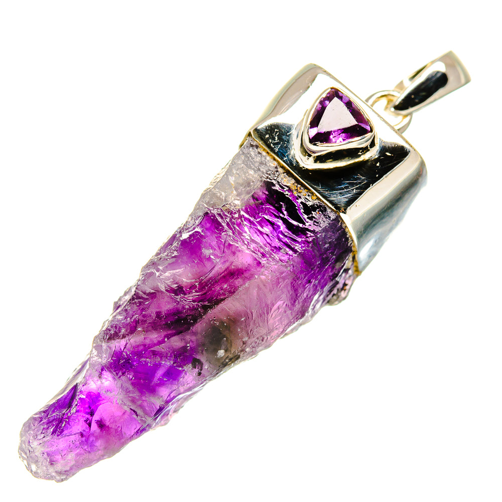 Amethyst Stalactite Pendants handcrafted by Anasilvercos - PD755058