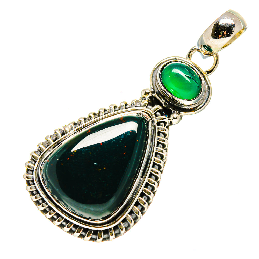 Bloodstone Pendants handcrafted by Anasilvercos - PD755060