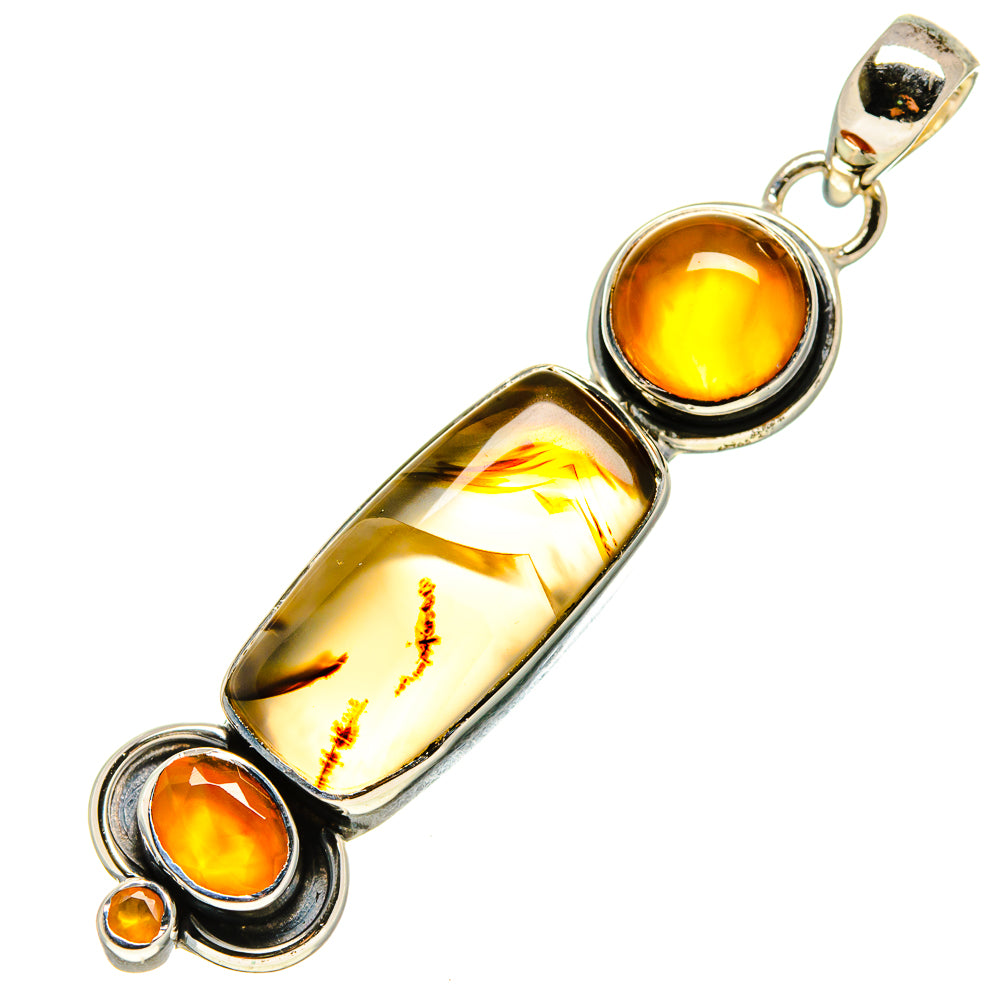 Montana Agate Pendants handcrafted by Anasilvercos - PD755065